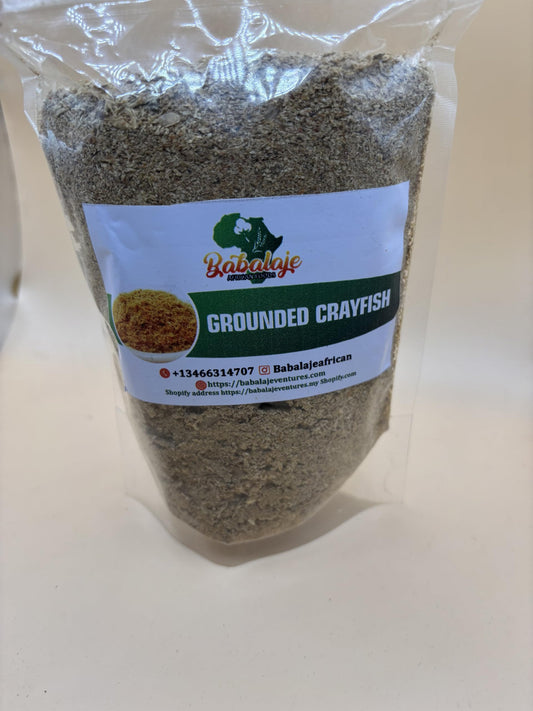 Babalaje Ground Crayfish, African Seasoning Powder/Clean-5oz
