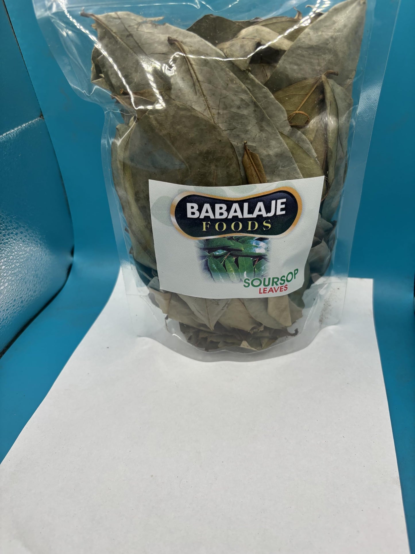 BABALAJE FOODS Soursop Leaves, Dried Herb Leaves-50G