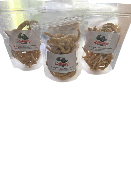 Babalaje African Kokoro Egba Traditional Snacks, 4 Packs, From Ogun State Nigeria