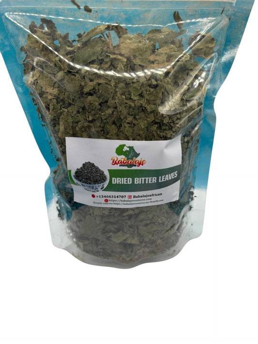 Babalaje African Dried Bitter Leaves, Traditional Cooking Herbs-3oz