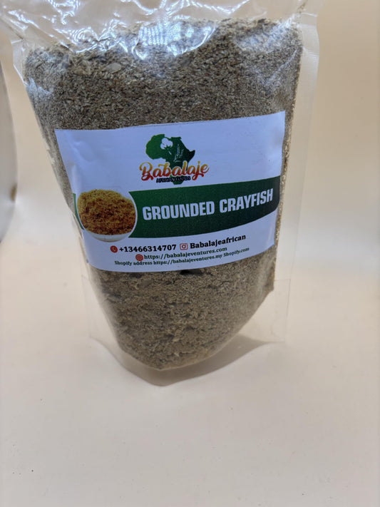 Babalaje Ground Crayfish, African Seasoning Powder/Clean-5oz